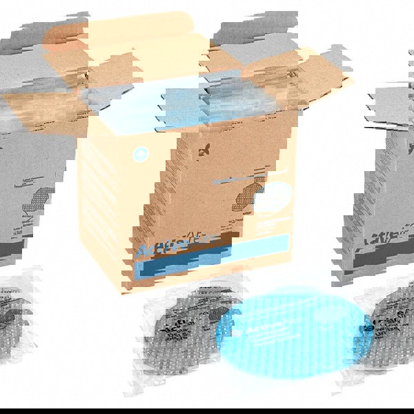 ActiveAire Deodorizer Urinal Screen with Side Tab, Coastal Breeze Scent, Blue, 12/Carton